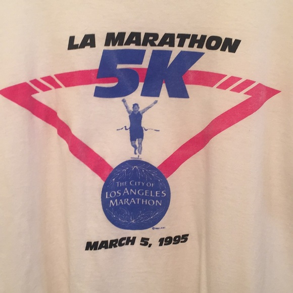 Vintage LA Marathon Tee 1995 - Picture 2 of 2
